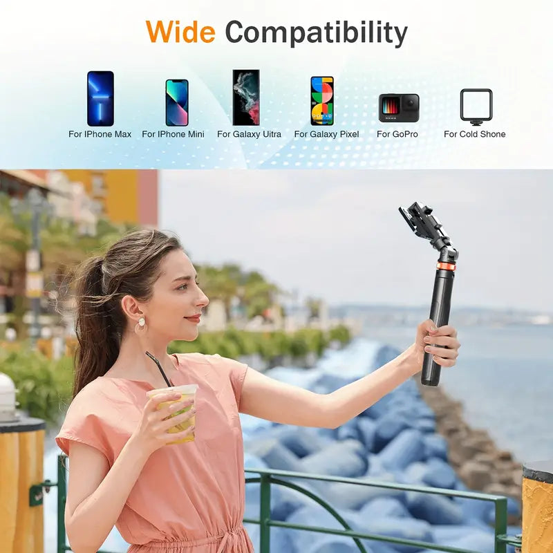 Selfie Stick With Upgraded Tripod 💫49% OFF SALE🔥