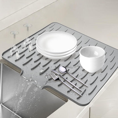 Silicone Dish Drying Mat for Kitchen