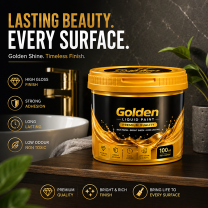 ✨Golden Paint Tub✨