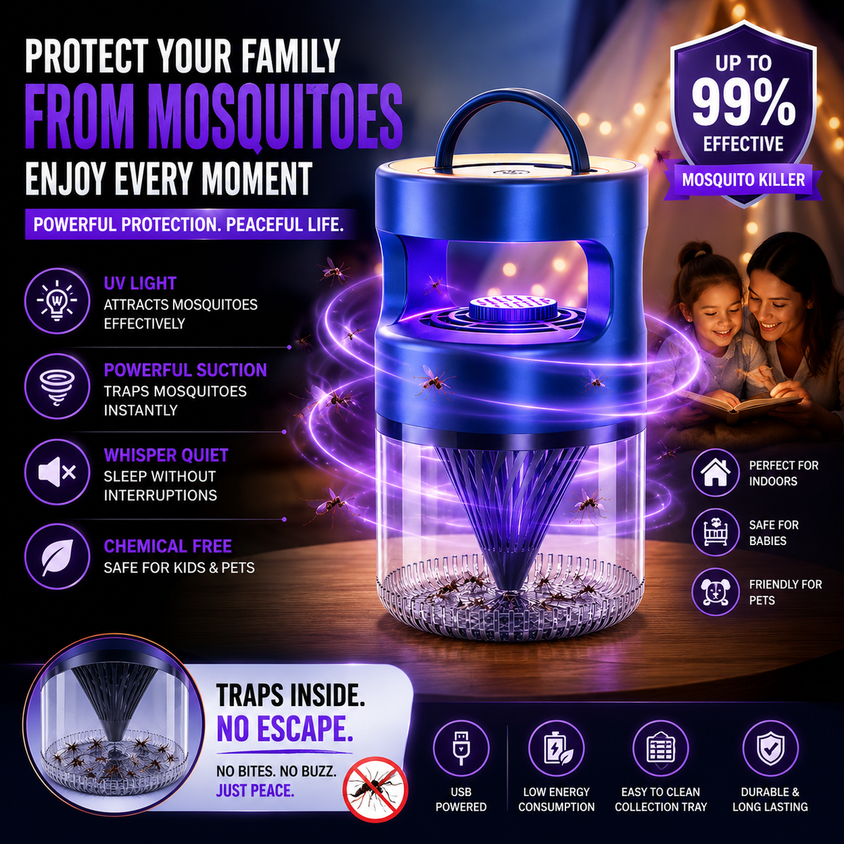 Mosquito Killer Lamp