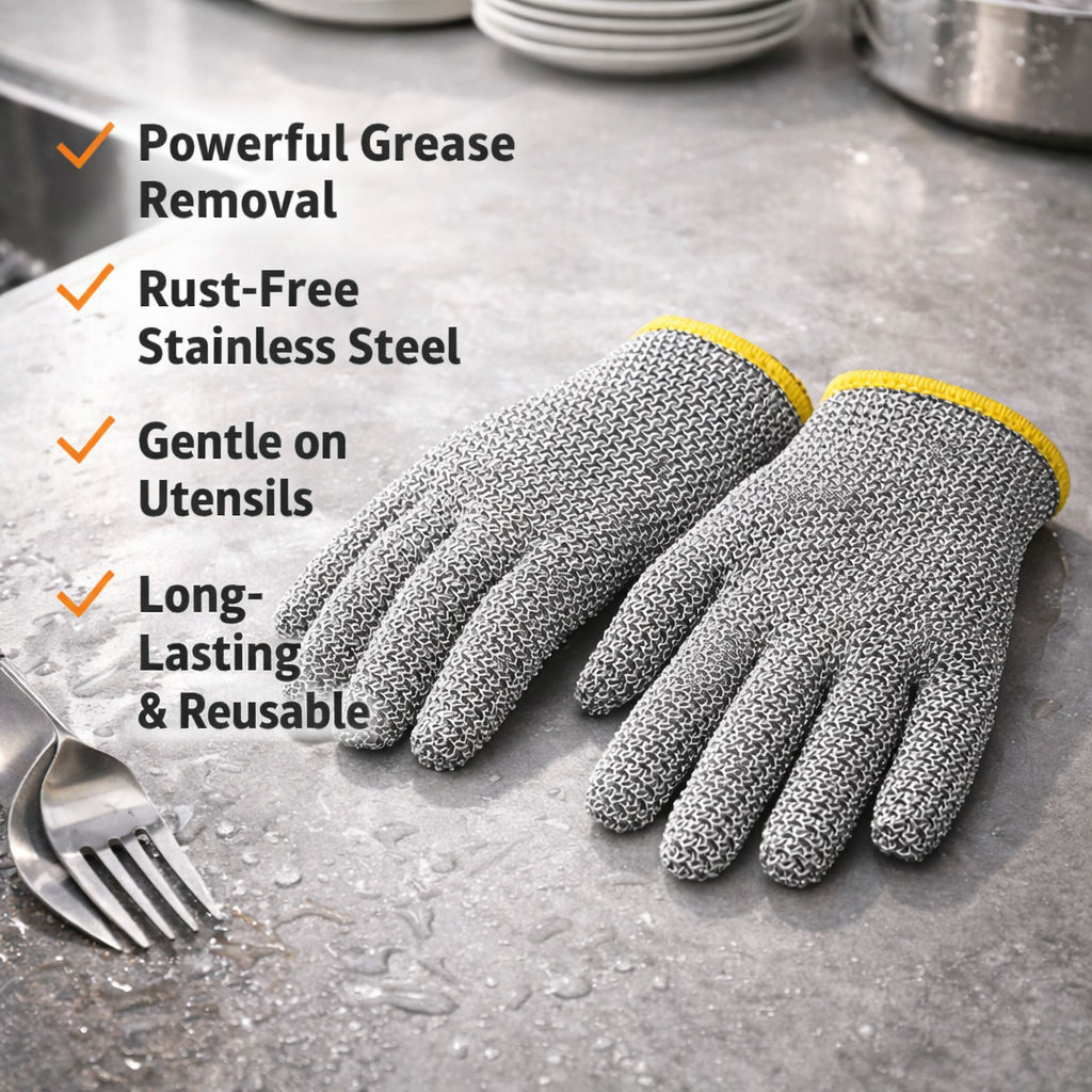 Tough Scrub Cleaning Gloves