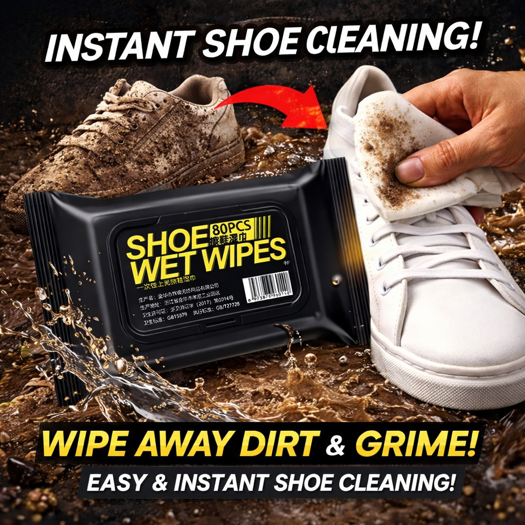 Shoe Cleaning Wipes 👟 BUY 1 GET 1 FREE 🔥