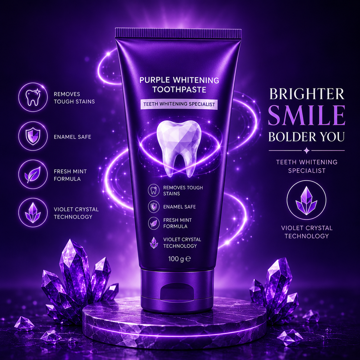 LuxeGlow Toothpaste 💜BUY 1 GET 1 FREE ✨