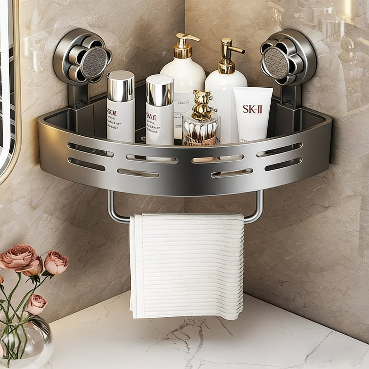 PowerSuction Corner Shelf🎁 BUY 1 GET 1 FREE🔥